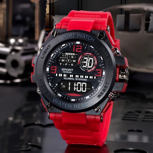 Top Luxury Electronic Watch for Man Outdoor Sport Watch Stopwatch Waterproof Calendar Digital Clock 24355 - AliExpress