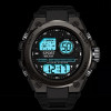 Multifunction Men's Sports Watch Waterproof Luminous Alarm Clock Men LED Digital Watch Large dial Electronic Wristwatch for Man