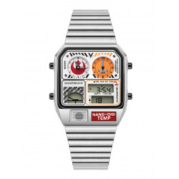 HUMPBUCK Digital Watches for Men Classic Themes Multifunctional Wristwatch with Temperature Stopwatch Dual Time and Calendar