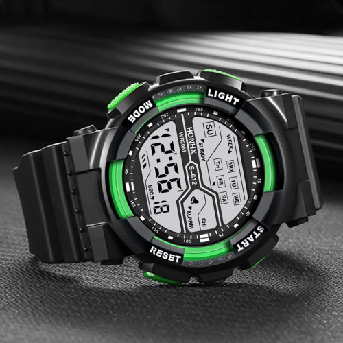 Outdoor Sport Men Watch Multifunction Large Screen LED Electronic Waterproof Luminous Military Digital Wristwatches Reloj Hombre