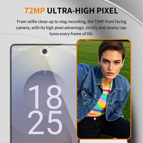 HOT 2025 new S25 Ultra original intelligent 5G dual card dual standby Android 14 system global version phones 8000mAh battery - 509