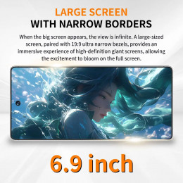 HOT 2025 new S25 Ultra original intelligent 5G dual card dual standby Android 14 system global version phones 8000mAh battery - 509