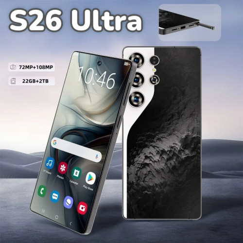 HOT 2025 new S26 Ultra original intelligent 5G dual card dual standby Android 14 system global version phones 8000mAh battery - 202192403
