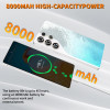 HOT 2025 new S26 Ultra original intelligent 5G dual card dual standby Android 14 system global version phones 8000mAh battery - 202192403
