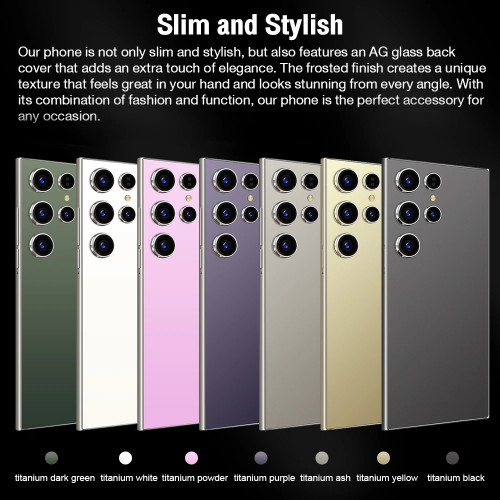 Global version S26Ultra 7.3 inch original intelligent dual card Android 14 system 7800mAh battery - 202192403