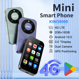 SERVO KING 9000 3.0" HD Display Small Smartphone Android 10.0 Network 4G LTE 2GB+16GB 2000mAh Face Recognition Mini Mobile Phone - 509
