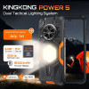 Cubot kingkong power 5, Rugged Smartphone Android 15, 15300mAh Battery, 6.88" 120Hz Screen, 16GB RAM (6+10), 128GB ROM, MTK G100 - 509