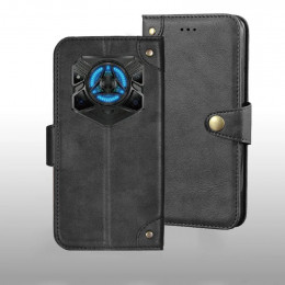 For Doogee Blade 20 Play case Metal Buckle retro Leather Back Case Cover For Doogee Blade 20 Play Phone Accessories 