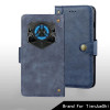For Doogee Blade 20 Play case Metal Buckle retro Leather Back Case Cover For Doogee Blade 20 Play Phone Accessories