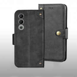 For Doogee Blade 20 Turbo case Metal Buckle retro Leather Back Case Cover For Doogee Blade 20 Turbo Phone Accessories 