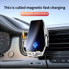 New Max 66W Magnetic Car Phone Holder 15W Wireless Charging Infrared Sensing Touch Control for iPhone Andorid Car Air Vent Mount