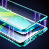 360°Full Protection Metal Magnetic Phone Case For Samsung S24 Ultra S22 S23 Ultra Plus FE A55 A35 A15 Double-Sided Glass Cover
