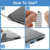66PCS Mobile Phone Speaker Charging Port Cleaning Set Dust Plug for iPhone 16 15 14 Earphones Clean Kit Brush for Samsung Xiaomi