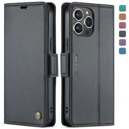 CaseMe Flip Leather Phone Case for iPhone 16E 16 Pro Max 15 Plus 14 13 12 11 XR XS X SE 2022 Magnetic Wallet Card Cover Coque 