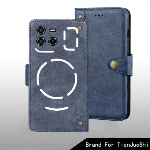 For Doogee Blade GT Ultra case Metal Buckle retro PU Leather Back Case Cover Phone Accessories