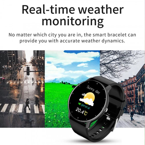 LIGE 2025 New Smart Watch Men Full Touch Screen Sport Fitness Watch IP67 Waterproof Bluetooth For Android ios smartwatch Men+box