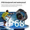 2025 New Watch 7 mini Smartwatch NFC Sleep Monitoring Multi-Sport Mode IP68 Waterproof Bluetooth Call Smart Watch For Samsung