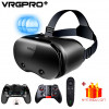 3D Virtual Reality VR Glasses For iPhone Android Smartphone Cell Mobile Phone Helmet Headset Wirth Real With Controller Lenses - 44