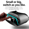 3D Virtual Reality VR Glasses For iPhone Android Smartphone Cell Mobile Phone Helmet Headset Wirth Real With Controller Lenses - 44