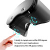 3D Virtual Reality VR Glasses For iPhone Android Smartphone Cell Mobile Phone Helmet Headset Wirth Real With Controller Lenses - 44
