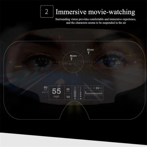 Shinecon VR Glasses 3D Virtual Reality Headset Devices Viar Helmet Goggle Lenses Smart For Phone Cell Smartphone With Controller - 44