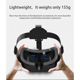 Xiaomi G10 4K Giant Screen Virtual Reality 3D Glasses Google Cardboard Box VR Helmet for 4.7-7" Phone Game Controller Player - 44