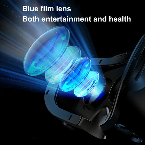 VR Virtual Reality 3D Smart Glasses Stereo Helmet Headset With Remote Controller For IOS Android Smartphones Virtual World 7" - 44