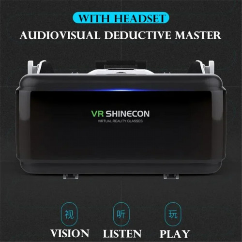 VR Shinecon Casque Helmet 3D Glasses Virtual Reality Augmented For iPhone Android Smartphone Smart Phone Goggle Mobile Viar Game - 44