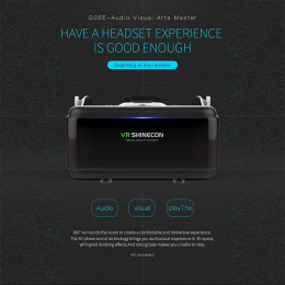 VR Shinecon Viar Virtual Reality Glasses 3D For iPhone Android Smart Phone Smartphone Headset Helmet Goggles Casque Video Game - 44
