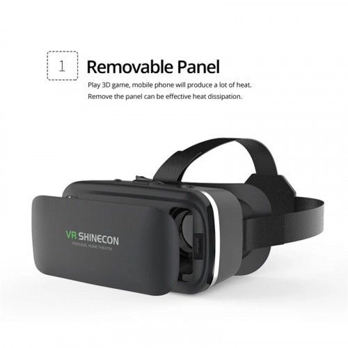 Shinecon 6.0 Casque VR Virtual Reality Glasses 3D Goggles Headset Helmet For Smartphone Smart Phone Viar Binoculars Video Game - 44