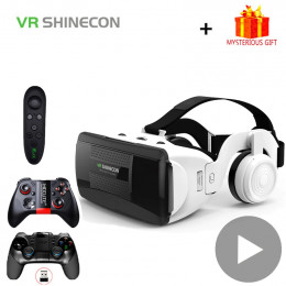 Shinecon Helmet 3D VR Glasses Of Virtual Reality Headset For iPhone Android Smartphone Smart Phone Goggles Viar Binoculars Wirth - 44