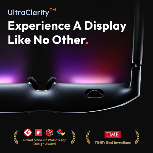 VITURE Pro XR/AR Glasses Non-Immersive Virtual Reality 135" 120Hz Full HD UltraClarity Display Smart Glasses for iPhone 15 deck - 44
