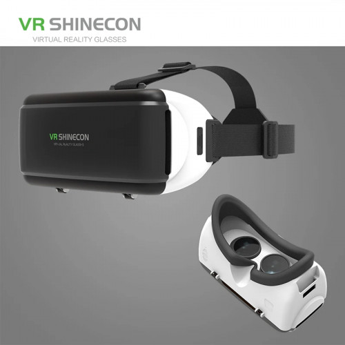 Newly VR Shinecon Virtual Reality Casque Glasses 3D Goggles Headset For Smartphone Smart Phone Binoculars Video Game Wirth Lens - 44