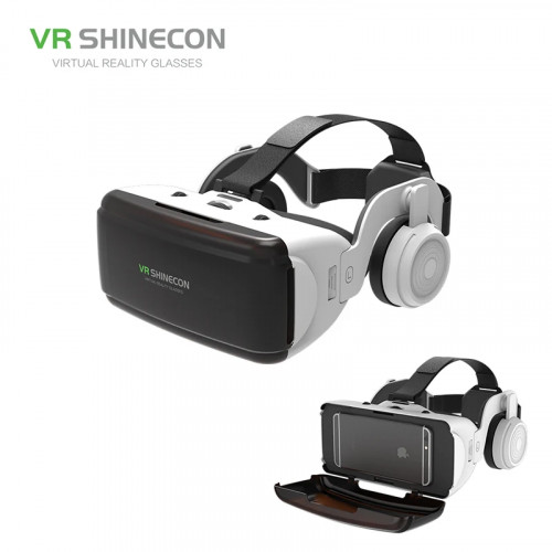 Newly VR Shinecon Virtual Reality Casque Glasses 3D Goggles Headset For Smartphone Smart Phone Binoculars Video Game Wirth Lens - 44