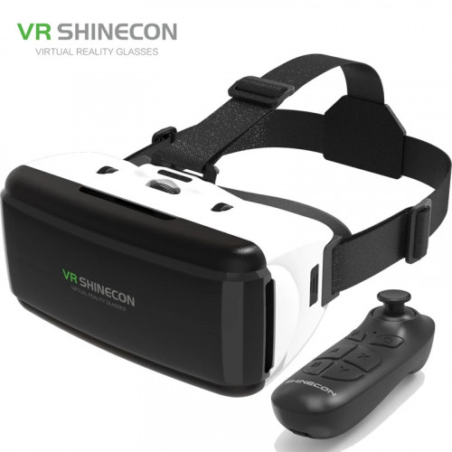 Newly VR Shinecon Virtual Reality Casque Glasses 3D Goggles Headset For Smartphone Smart Phone Binoculars Video Game Wirth Lens - 44