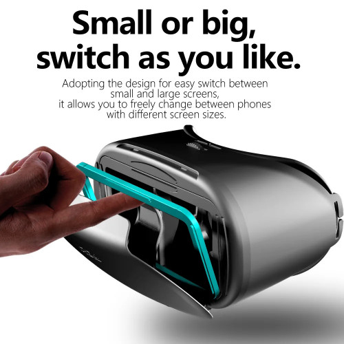 3D Helmet Virtual Reality VR Glasses For 5 To 7 Inch Smartphones 3D Glasses Support 0-800 Myopia VR Headset For Mobile Phone - 44