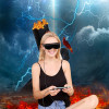 best selling Android system wifi 3D Video Glasses 3D VR Glasses Virtual Reality Screen Smart glasses men HDMI Connected - 44