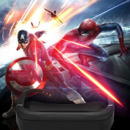 best selling Android system wifi 3D Video Glasses 3D VR Glasses Virtual Reality Screen Smart glasses men HDMI Connected - 44