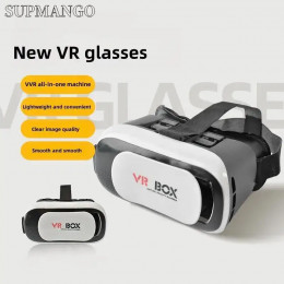3D VR Glasses Headset Head-Mounted Adjustable VR For 4.7-6.1 Inches Android Smart Phones Virtual Reality Movie Game Helmet - 44