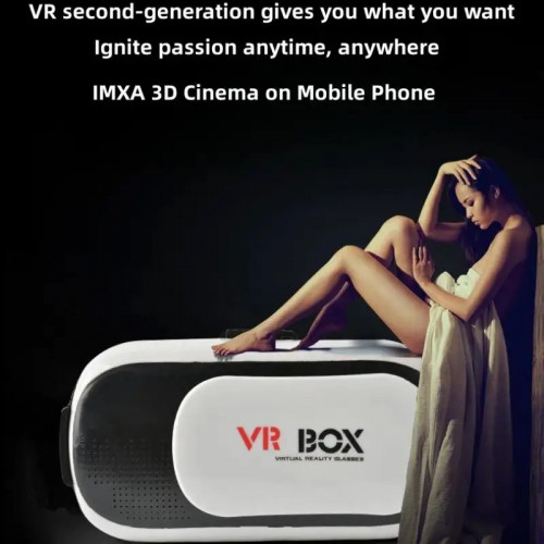 3D VR Glasses Headset Head-Mounted Adjustable VR For 4.7-6.1 Inches Android Smart Phones Virtual Reality Movie Game Helmet - 44
