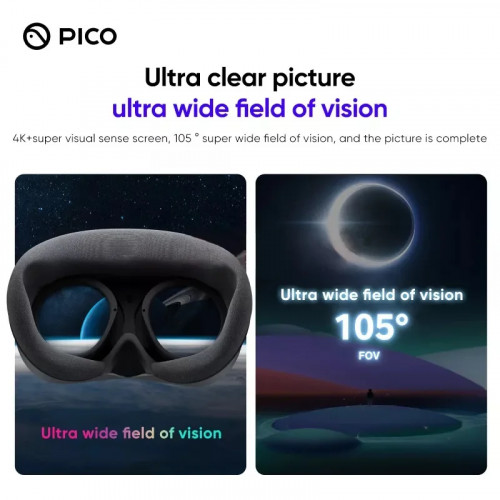 Original Pico4 VR Headset All-In-One Virtual Reality Pico 4 VR Glasses 4K+ Display For Metaverse & Stream VR 3D Gaming - 44