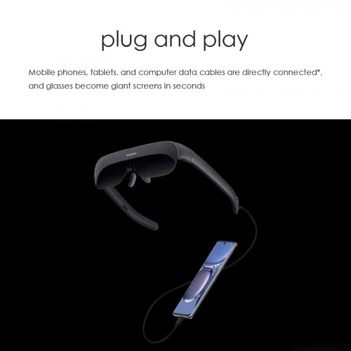 Huawei Vision Glass Intelligent Viewing VR Glasses Virtual Reality 3D Wireless Streaming Myopia Adjustment For DP Display - 44