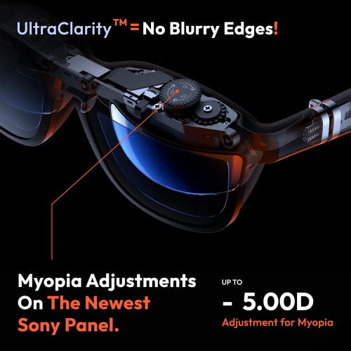 VITURE  Pro XR / AR Glasses 135" 120Hz Full HD UltraClarity Display Smart Glasses for iPhone 16/15/Android/Mac/PC/Steam Deck - 44
