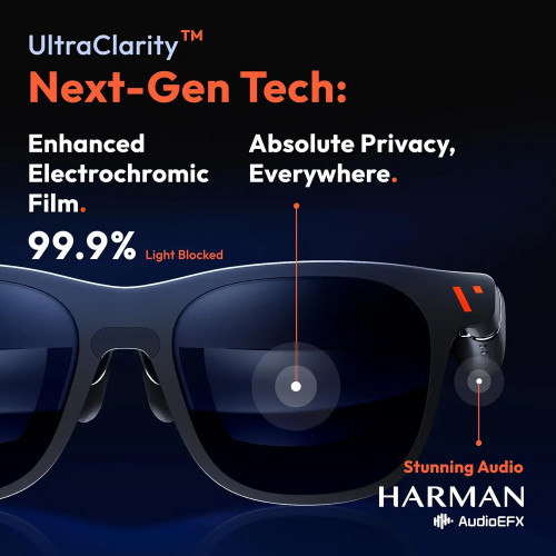VITURE  Pro XR / AR Glasses 135" 120Hz Full HD UltraClarity Display Smart Glasses for iPhone 16/15/Android/Mac/PC/Steam Deck - 44