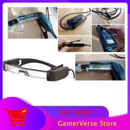 Epson Moverio BT-40 Smart Glasses AR Headset 120-inch Full HD 1080P OLED Microprojection Hands-free for Smartphones up to 6.8'' - 44