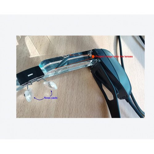 Epson Moverio BT-40 Smart Glasses AR Headset 120-inch Full HD 1080P OLED Microprojection Hands-free for Smartphones up to 6.8'' - 44