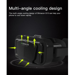 Shinecon Virtual Reality Viar 3D VR Glasses Device Helmet Lenses Headset Goggle Smart For Smartphone Cell Phone Mobile Realidade - 44