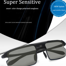 0.1s intelligent Color Changing New Sunglasses Men's Polarized Glasses Sports Cycling Glasses Smart Glasses women eyeglass - 44