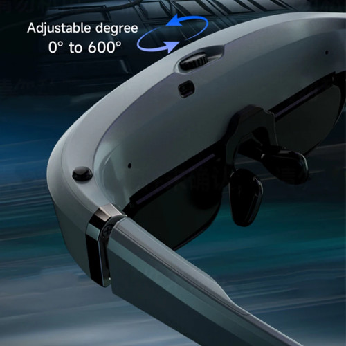 Best selling android system AR Glasses play Game Viewing Smart Device Fov 50 Degrees Micro OLED Screen 4k smart video glasses - 44