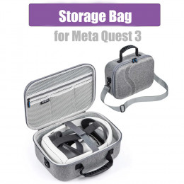 For Meta Quest 3 Storage Case VR Glasses Accessories Travel Carrying Case Portable Handheld Storage Bag - 44